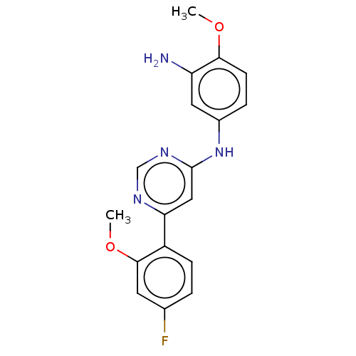 Chemical structure of BindingDB Monomer ID 316236