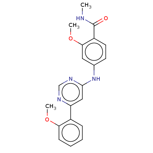 Chemical structure of BindingDB Monomer ID 316306