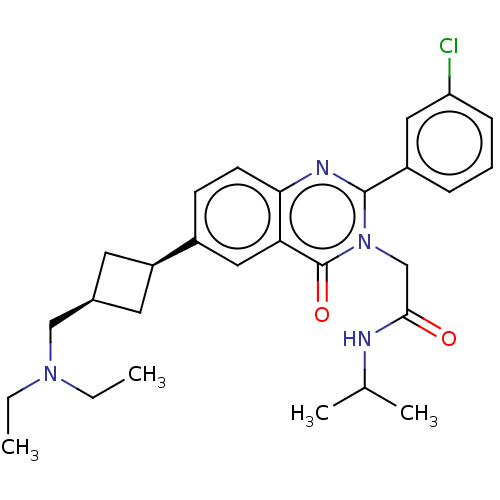 Chemical structure of BindingDB Monomer ID 316334