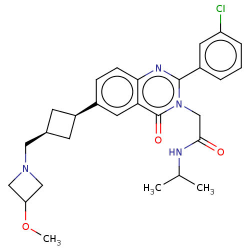 Chemical structure of BindingDB Monomer ID 316354