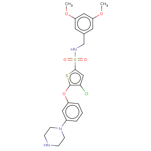 Chemical structure of BindingDB Monomer ID 316384