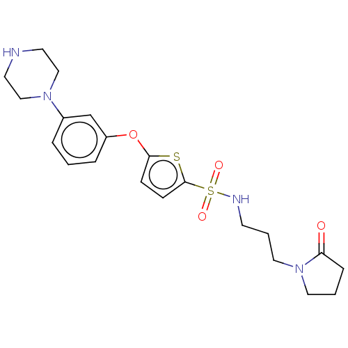 Chemical structure of BindingDB Monomer ID 316385