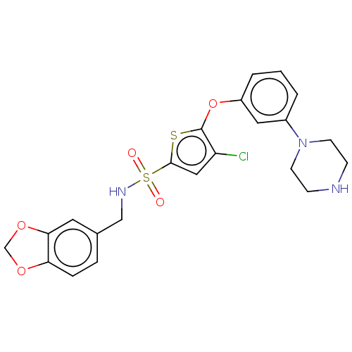 Chemical structure of BindingDB Monomer ID 316386