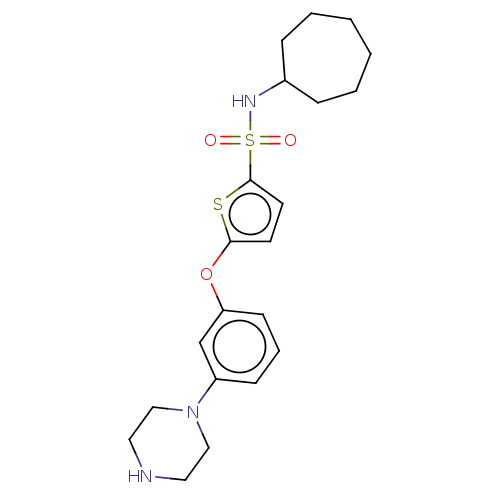 Chemical structure of BindingDB Monomer ID 316400