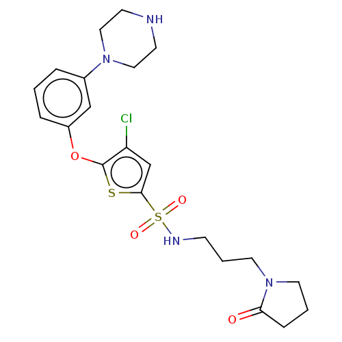 Chemical structure of BindingDB Monomer ID 316406