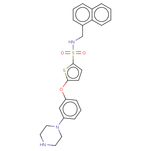 Chemical structure of BindingDB Monomer ID 316454