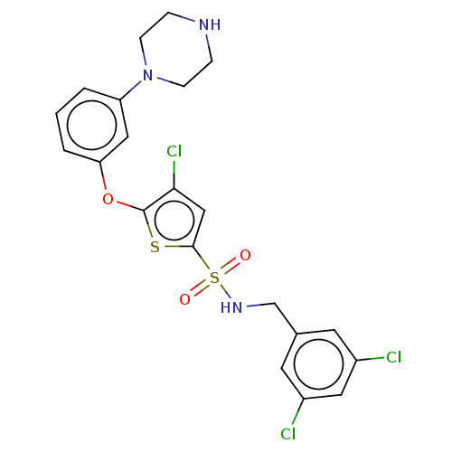 Chemical structure of BindingDB Monomer ID 316466