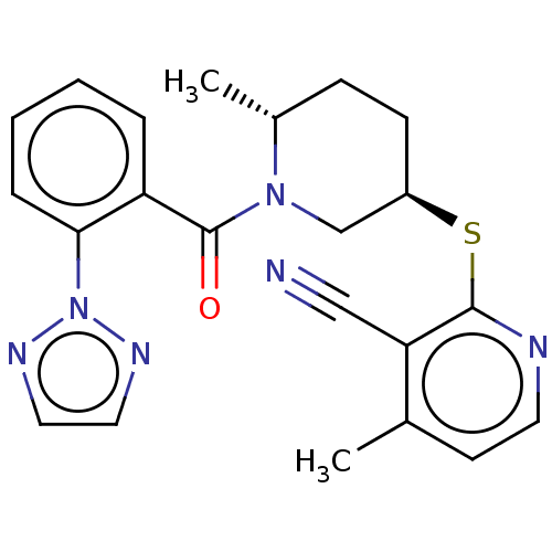 Chemical structure of BindingDB Monomer ID 316476