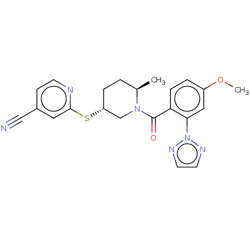 Chemical structure of BindingDB Monomer ID 316489