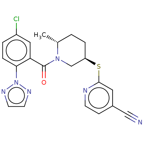 Chemical structure of BindingDB Monomer ID 316491