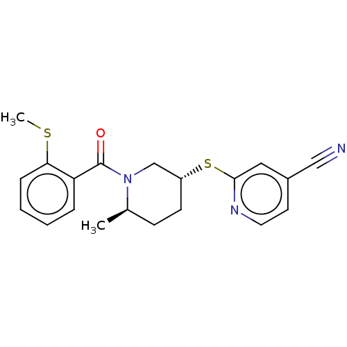 Chemical structure of BindingDB Monomer ID 316500