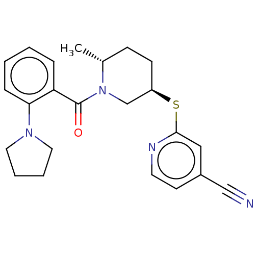 Chemical structure of BindingDB Monomer ID 316505