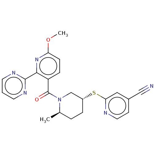 Chemical structure of BindingDB Monomer ID 316509