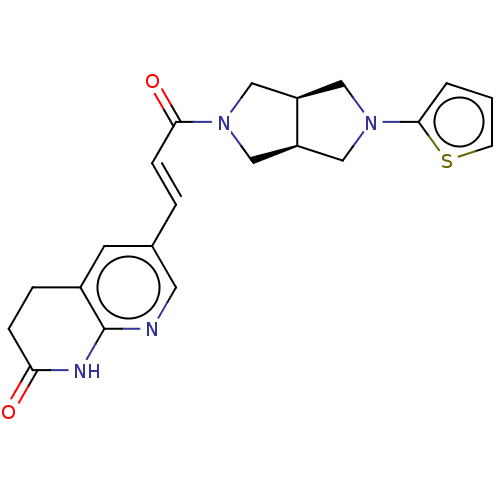 Chemical structure of BindingDB Monomer ID 316891