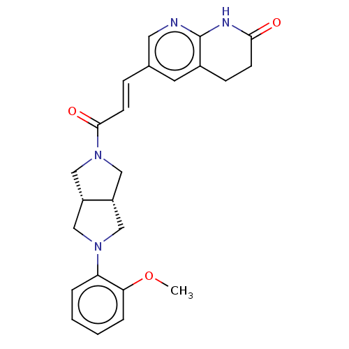 Chemical structure of BindingDB Monomer ID 316894