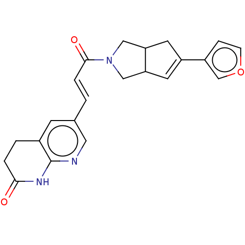 Chemical structure of BindingDB Monomer ID 316907