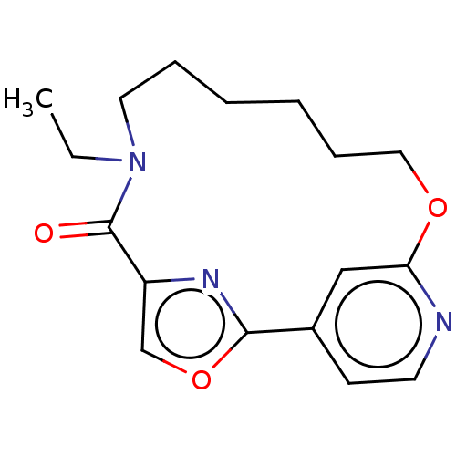Chemical structure of BindingDB Monomer ID 317282