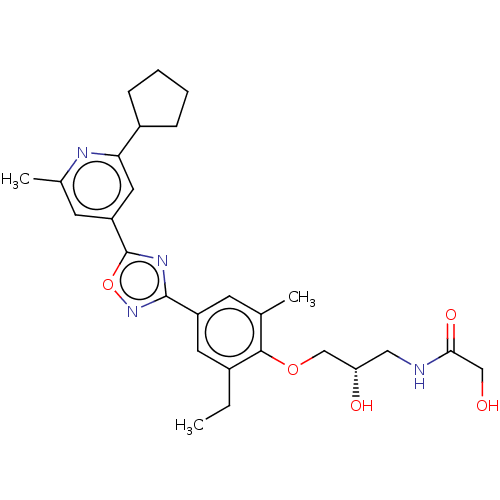 Chemical structure of BindingDB Monomer ID 317454