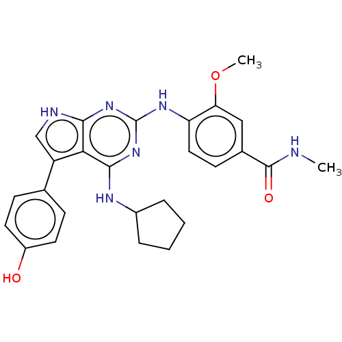 Chemical structure of BindingDB Monomer ID 317458