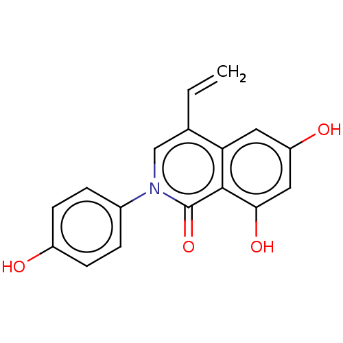 Chemical structure of BindingDB Monomer ID 317459