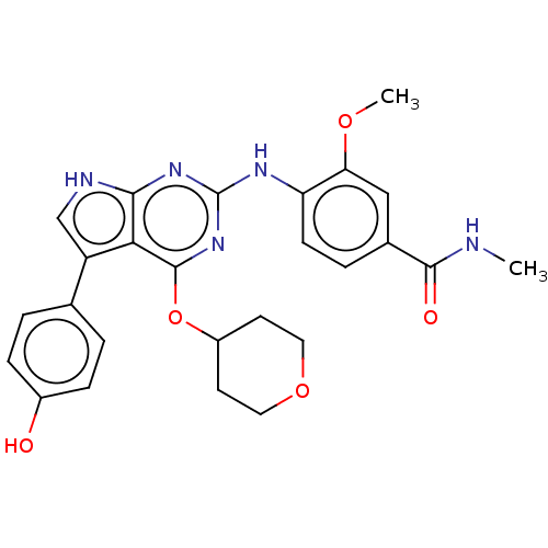 Chemical structure of BindingDB Monomer ID 317460