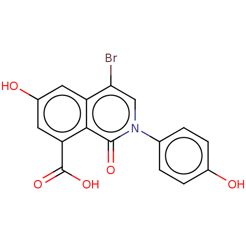 Chemical structure of BindingDB Monomer ID 317461