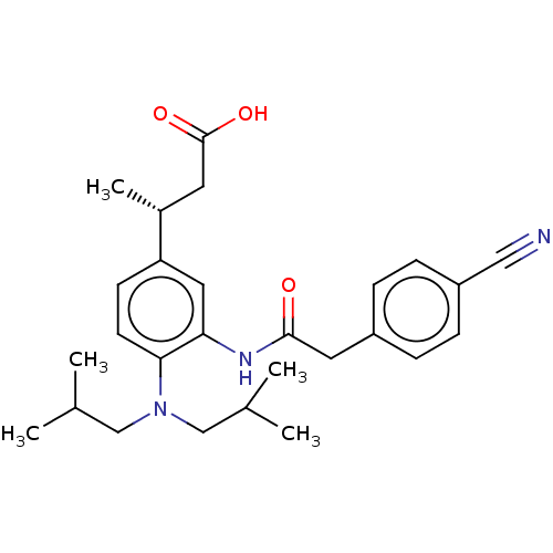 Chemical structure of BindingDB Monomer ID 317556