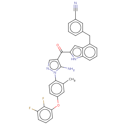 Chemical structure of BindingDB Monomer ID 317624