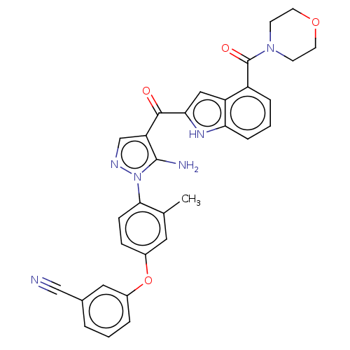 Chemical structure of BindingDB Monomer ID 317626