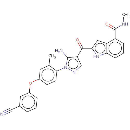 Chemical structure of BindingDB Monomer ID 317631