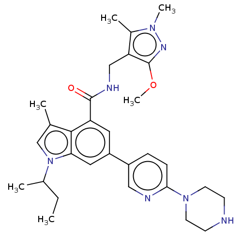 Chemical structure of BindingDB Monomer ID 317634