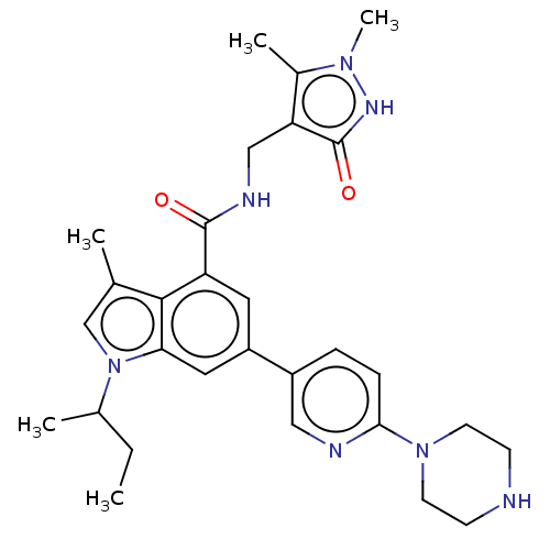 Chemical structure of BindingDB Monomer ID 317635