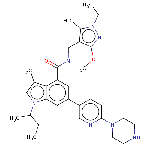 Chemical structure of BindingDB Monomer ID 317636