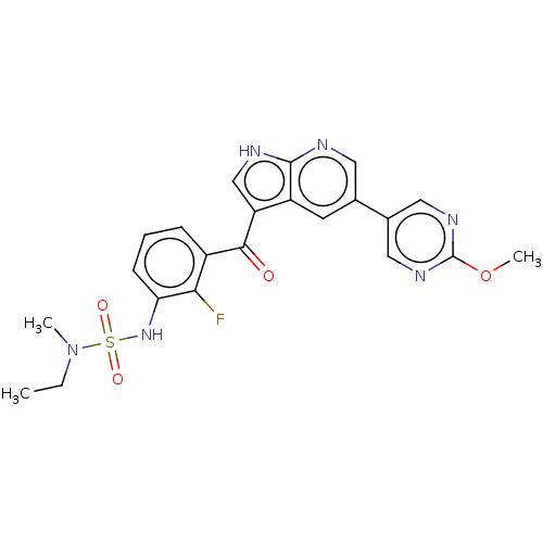Chemical structure of BindingDB Monomer ID 317649