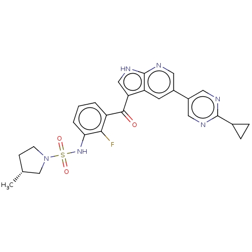 Chemical structure of BindingDB Monomer ID 317774
