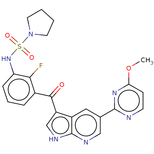 Chemical structure of BindingDB Monomer ID 317819