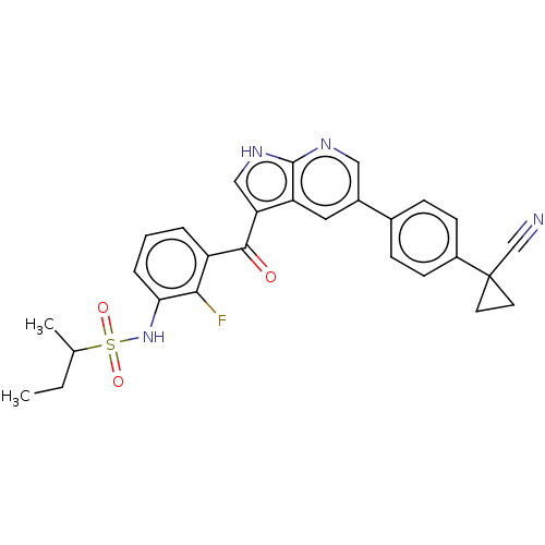 Chemical structure of BindingDB Monomer ID 317833