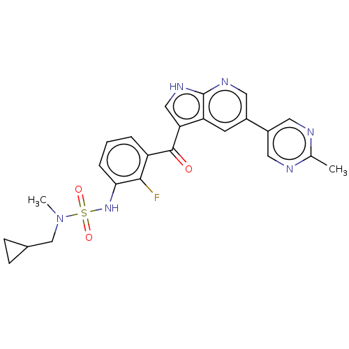 Chemical structure of BindingDB Monomer ID 317845