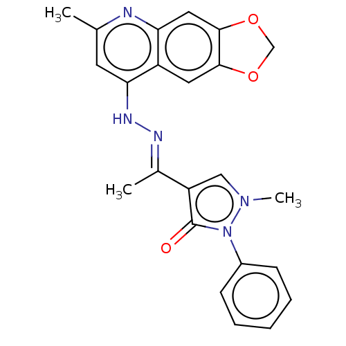 Chemical structure of BindingDB Monomer ID 318443