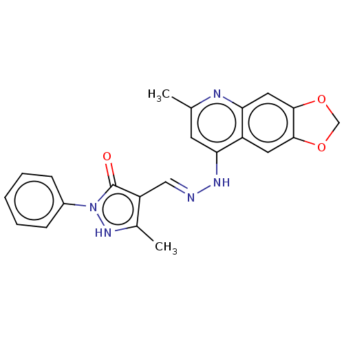 Chemical structure of BindingDB Monomer ID 318447