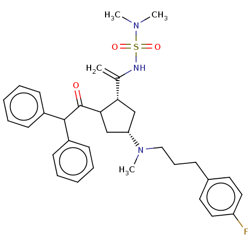 Chemical structure of BindingDB Monomer ID 318800