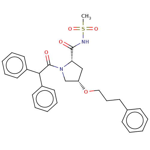 Chemical structure of BindingDB Monomer ID 318814