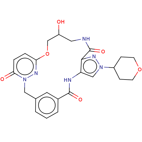 Chemical structure of BindingDB Monomer ID 318834