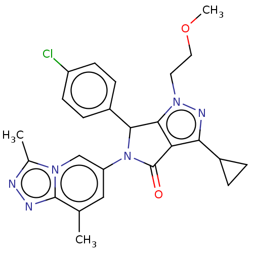Chemical structure of BindingDB Monomer ID 318842