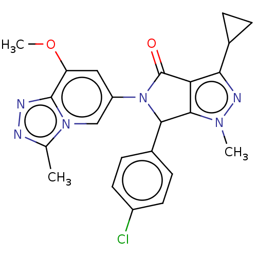 Chemical structure of BindingDB Monomer ID 318843
