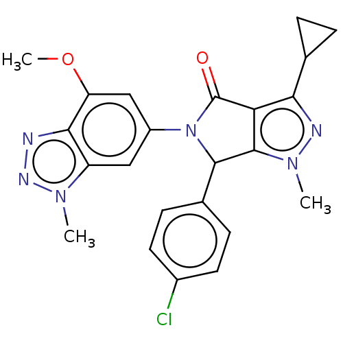 Chemical structure of BindingDB Monomer ID 318844