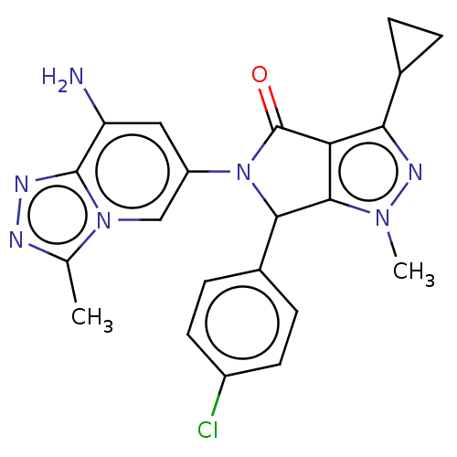 Chemical structure of BindingDB Monomer ID 318864