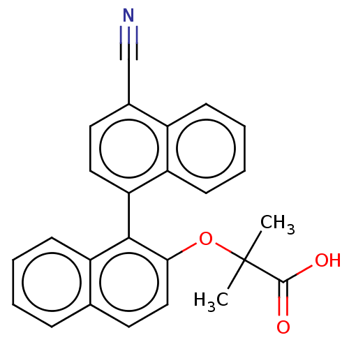 Chemical structure of BindingDB Monomer ID 318941