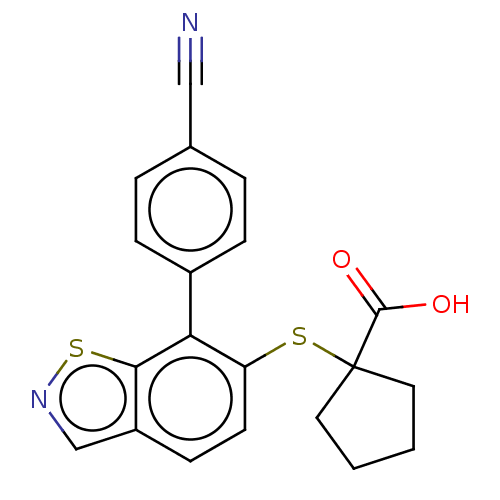 Chemical structure of BindingDB Monomer ID 318947
