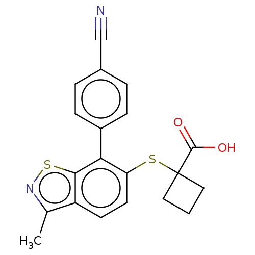 Chemical structure of BindingDB Monomer ID 318953
